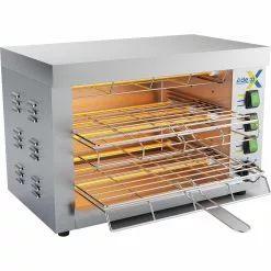 Commercial Quartz Salamander Grill Oven Double 360x245x295mm 3.25kW | Adexa QTO360 -Cooking Appliances Sales Store QTO360 2 1200x1200 1