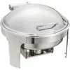 Hydraulic Chafing Dish Round Stainless Steel 6 Litres | Adexa R22101