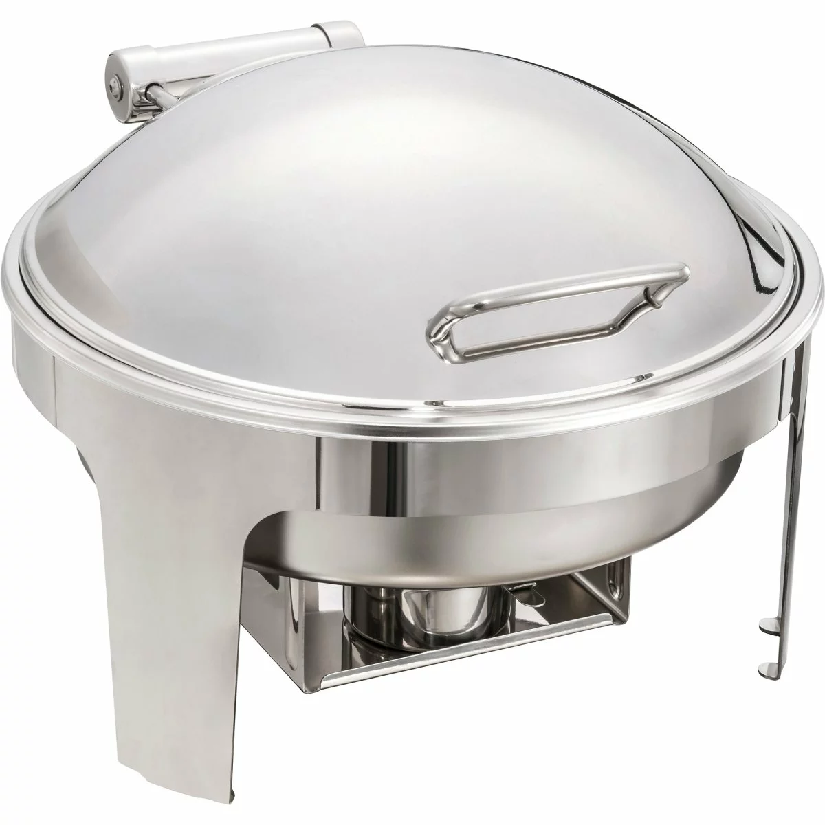 Hydraulic Chafing Dish Round Stainless Steel 6 Litres | Adexa R22101 1 Hydraulic Chafing Dish Round Stainless Steel 6 Litres | Adexa R22101