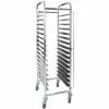 15 Tier Rack/Tray/Pan Trolley Stainless Steel 30xGN1/1 Tray Capacity | Adexa RT2115