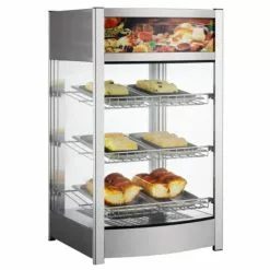 Heated Display Cabinet 97 Litres Countertop | Adexa RTR97L