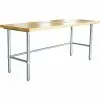 Bakery Work Table Wood Top 1800x600x900mm | Adexa RWTG600X1800