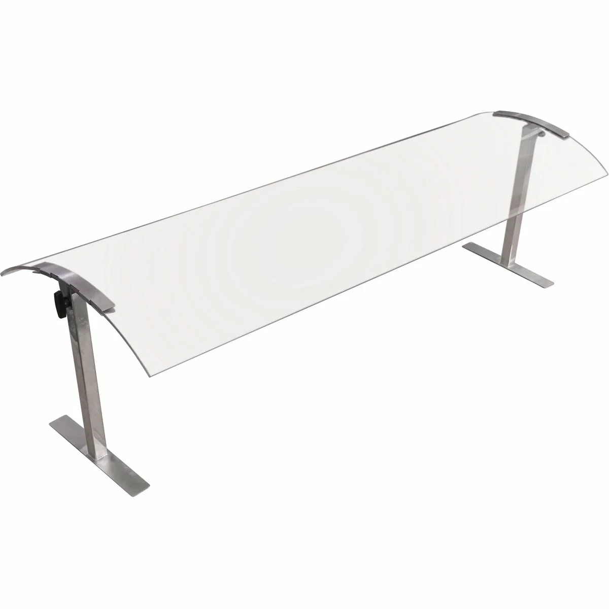 Acrylic Stand Alone Sneeze Guard With Stainless Steel Frame 1219x417x527mm | Adexa SASG1648 1 Acrylic Stand Alone Sneeze Guard With Stainless Steel Frame 1219x417x527mm | Adexa SASG1648