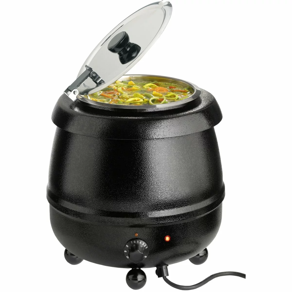 Soup Kettle Black 10 Litres | Adexa SK10 1 Soup Kettle Black 10 Litres | Adexa SK10