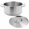 Professional Stew Pan With Lid Stainless Steel 4.9 Litres | Adexa SE12213