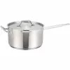 Professional Saucepan With Lid And Helper Handle Stainless Steel 9.8 Litres | Adexa SE22816