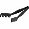 11" Black Angled Spaghetti Tongs Polycarbonate| Adexa SPTONG1