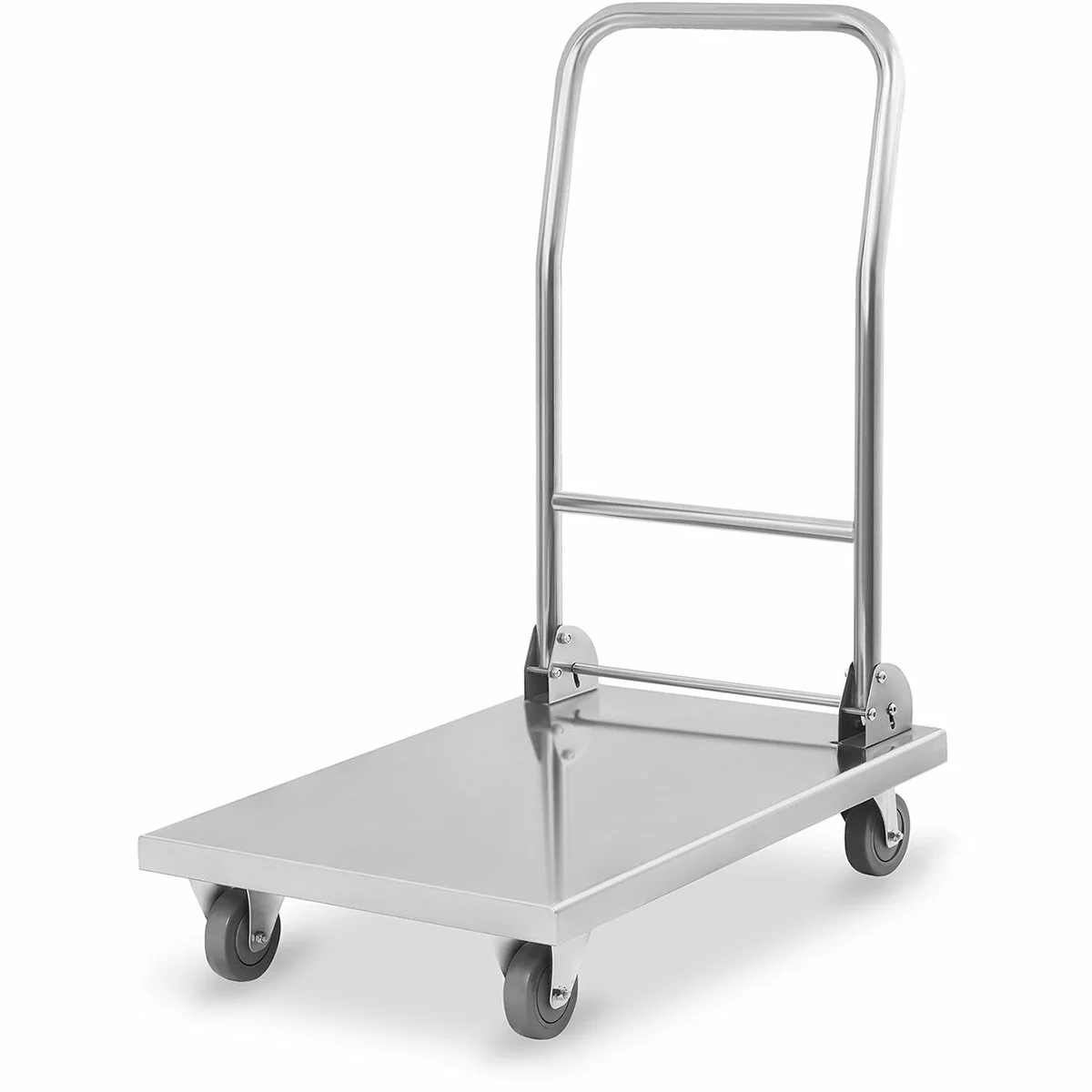 Platform Trolley Stainless Steel 800kg Folding Handle 1100x600x1060mm | Adexa ST047C 1 Platform Trolley Stainless Steel 800kg Folding Handle 1100x600x1060mm | Adexa ST047C