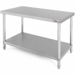 Commercial Work Table Stainless Steel Bottom Shelf 1000x600x850mm | Adexa SW1006
