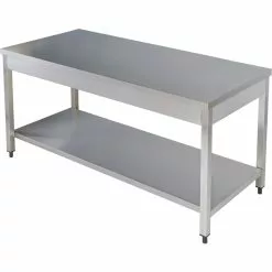 Professional Work Table Stainless Steel Bottom Shelf 1500x600x900mm | Adexa THATS156