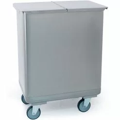 Catering Ingredient Bin Trolley Stainless Steel 120 Litres | Adexa AER47