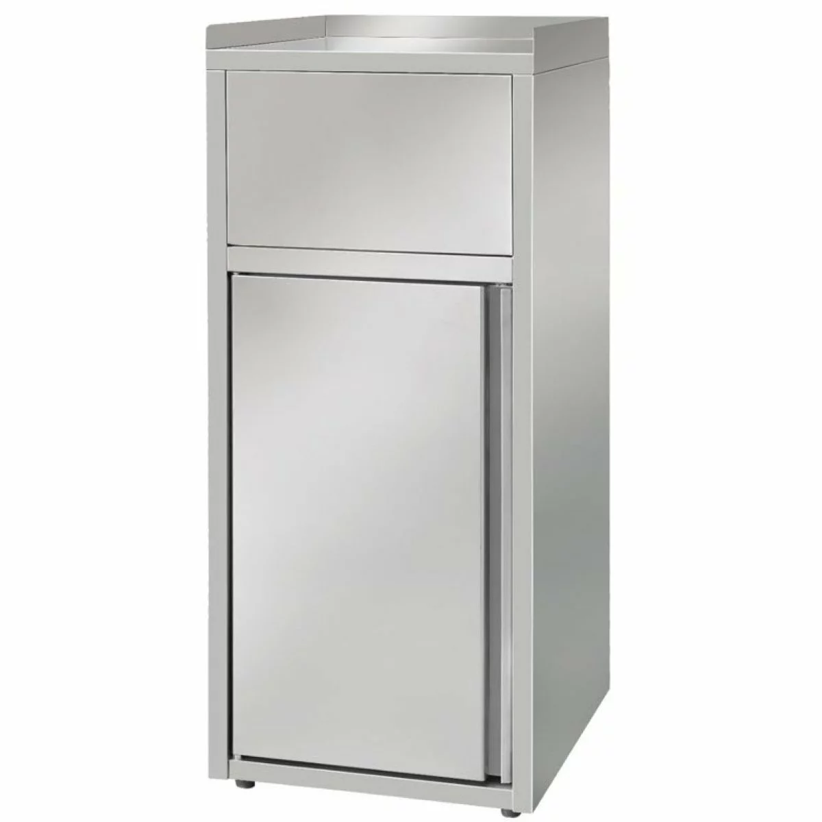 Commercial Waste Bin Cabinet Stainless Steel | Adexa THAER55YX 1 Commercial Waste Bin Cabinet Stainless Steel | Adexa THAER55YX