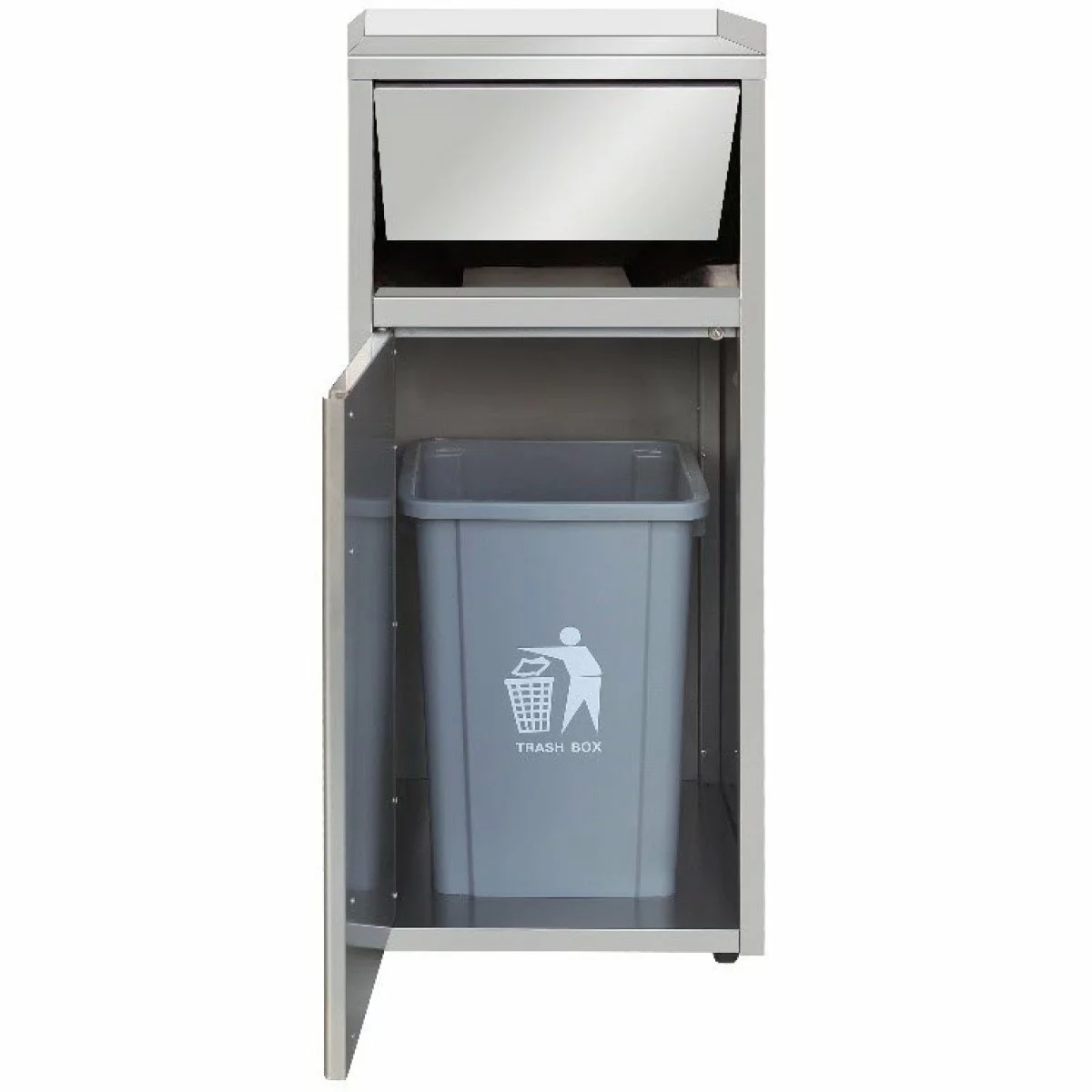 Commercial Waste Bin Cabinet Stainless Steel | Adexa THAER55YX 2 Commercial Waste Bin Cabinet Stainless Steel | Adexa THAER55YX - Image 2