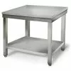Professional Work Table Stainless Steel Bottom Shelf 800x600x900mm | Adexa THATS86
