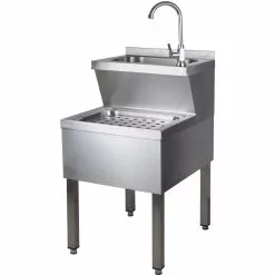 Janitorial Sink & Basin Stainless Steel Depth 700mm | Adexa THHWA57K