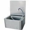 Commercial Hand Wash Sink Stainless Steel Knee Control Stainless Steel | Adexa THHWR43