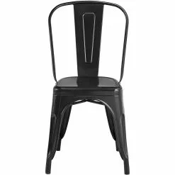 4pcs Bistro Dining Chair Steel Black Indoors | Adexa WW60 -Cooking Appliances Sales Store TP001B 1 1200x1200 1