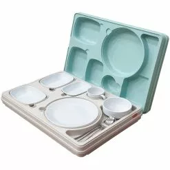 Professional Thermo Meal Tray With 6 Compartments | Adexa TT6N