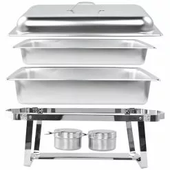 Chafing Dish GN1/1 Stainless Steel 9 Litres | Adexa VICCDSV9A1 -Cooking Appliances Sales Store VICCDSV9A1 3 1200x1200 1