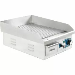 Commercial Griddle Ribbed Small 1 Zone 2kW Electric | Adexa WHEG810AR
