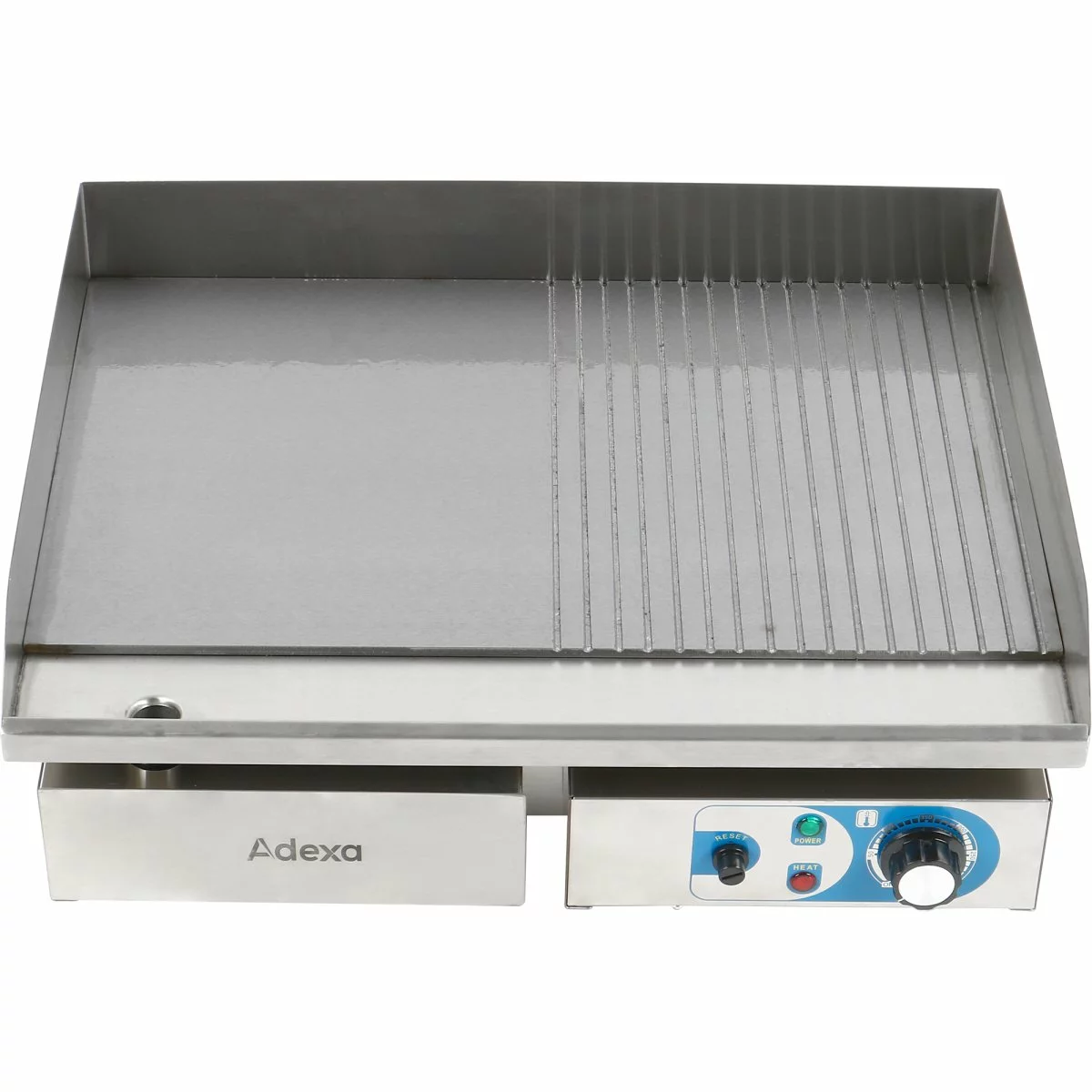 Commercial Griddle Smooth/Ribbed Medium 1 Zone 3kW Electric | Adexa WHEG818AFR 3 Commercial Griddle Smooth/Ribbed Medium 1 Zone 3kW Electric | Adexa WHEG818AFR - Image 3