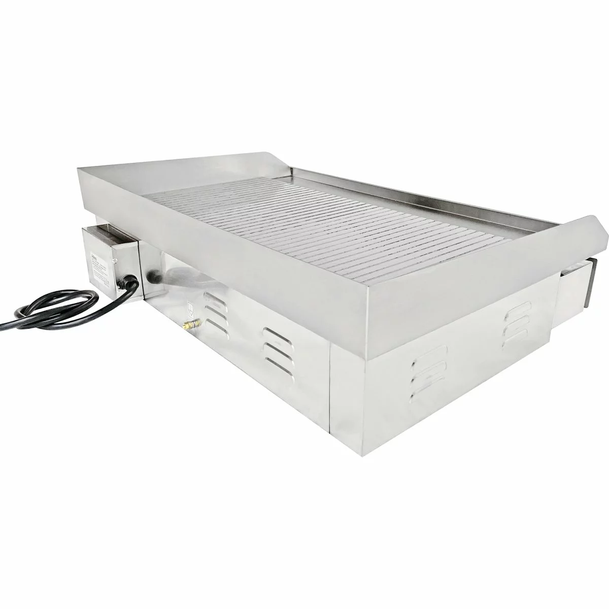 Commercial Griddle Ribbed 728x393mm 2 Zones 4.4kW Electric | Adexa WHEG820AR 3 Commercial Griddle Ribbed 728x393mm 2 Zones 4.4kW Electric | Adexa WHEG820AR - Image 3