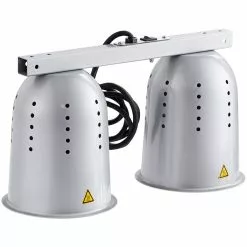 Commercial Suspension Food Warmer 2 Heating Lamps | Adexa WLB550