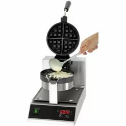 Commercial Premium Waffle Maker Round Digital Control Single | Adexa WB03D -Cooking Appliances Sales Store WM3 2 1200x1200 1