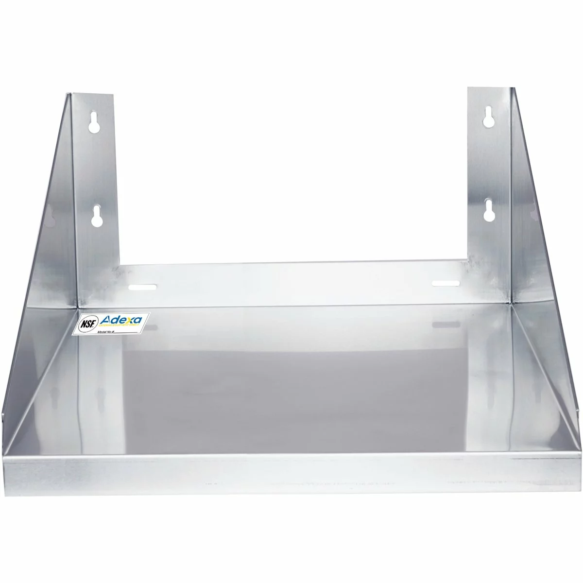 Microwave Shelf Stainless Steel 600x600mm | Adexa WMS600X600 2 Microwave Shelf Stainless Steel 600x600mm | Adexa WMS600X600 - Image 2