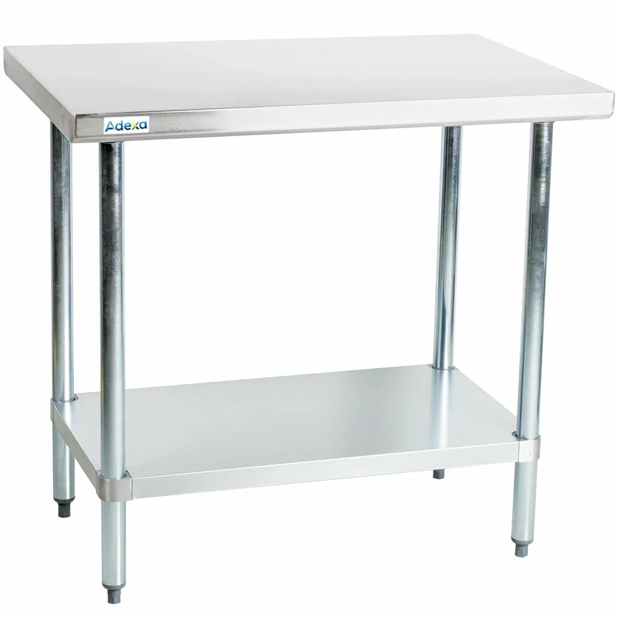 Commercial Work Table Stainless Steel Bottom Shelf 600x600x900mm | Adexa WTG600X600 1 Commercial Work Table Stainless Steel Bottom Shelf 600x600x900mm | Adexa WTG600X600