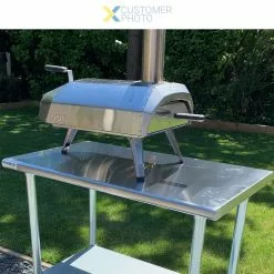 Commercial Work Table Stainless Steel Bottom Shelf 1000x600x900mm | Adexa WTG600X1000 -Cooking Appliances Sales Store WTG600X1000 1200x1200 2