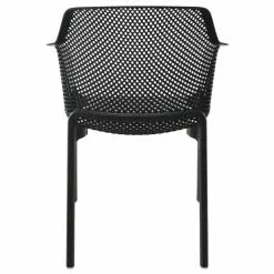 4pcs Bistro Dining Chair Plastic Black | Adexa WW083B -Cooking Appliances Sales Store WW035BLACK 2 1200x1200 1