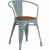 Bistro Dining Chair Steel Grey Indoors | Adexa WW170G
