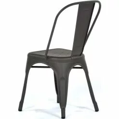 Bistro Dining Chair Steel Dark Grey Indoors | Adexa WW163G -Cooking Appliances Sales Store WW60G 2 1200x1200 1