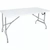 Folding Catering Table 5ft White Plastic | Adexa HQXZ152