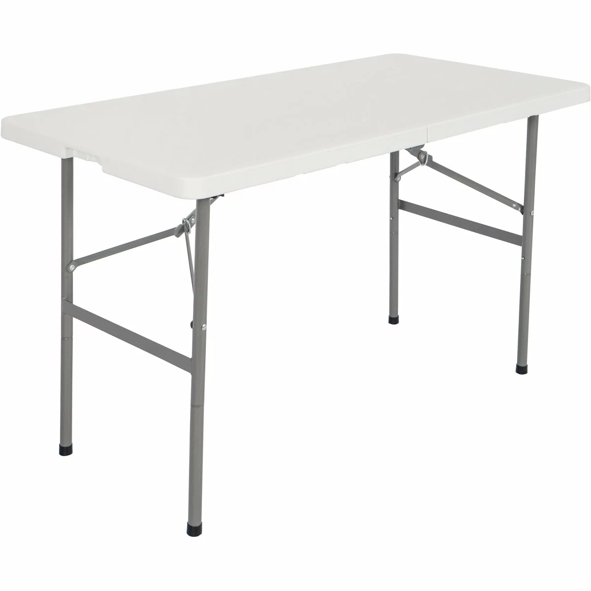 Folding Catering Table 4ft White Plastic | Adexa HQZ122 1 Folding Catering Table 4ft White Plastic | Adexa HQZ122