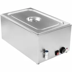 Commercial Bain Marie 1xGN1/1 Including 1 Container With Lid | Adexa ZCK165BT1